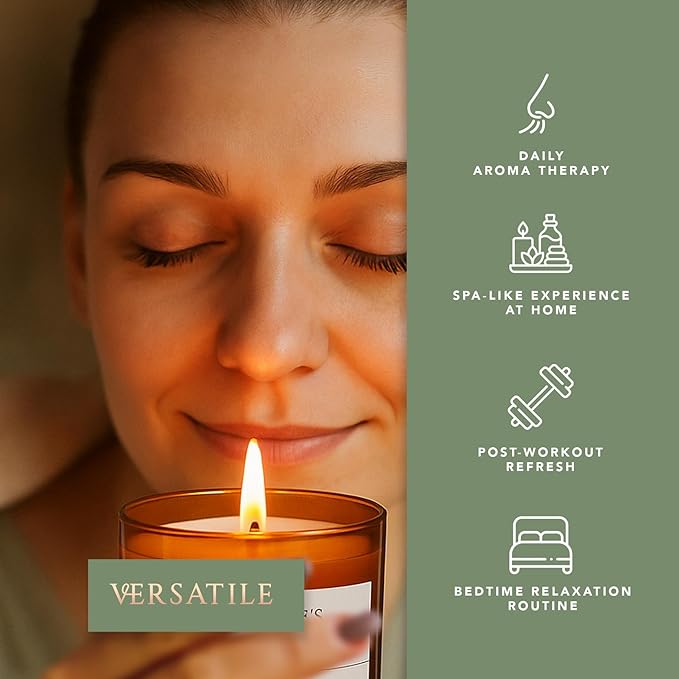 Pecksniff's Amber Deep-Sleep Aroma Therapy Candle | 1 Wick, 184g/6.49oz