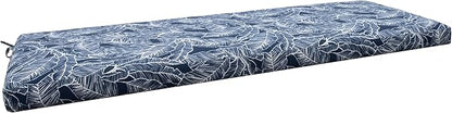 Tommy Bahama Bench Cushion, 50" X 19" X 2.5", Pacific Zaffre