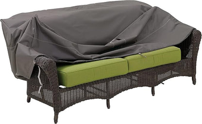 Classic Accessories Ravenna Water-Resistant 104 Inch Patio Sofa/Loveseat Cover, Patio Furniture Covers