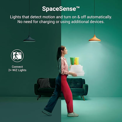 HALO 4" Smart Wi-Fi® Recessed LED Light Powered by WiZ Pro, Dimmable Full Color w/SpaceSense® Motion, Smart Home Ready - RL4069WZRGBWWHR