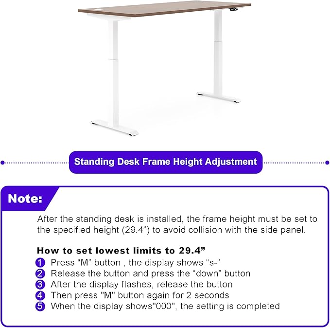 Adjustable Height Executive Standing Desk | Dual Motor Electric Sit-Stand Workstation with 4 Memory Handsetctric Sit-Stand Desk with Lockable Storage (1, L-Shape)
