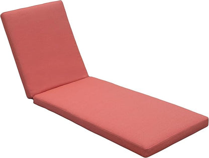 Tommy Bahama Chaise Cushion, 26" X 77" X 2.5", Bamboo Bay Mango