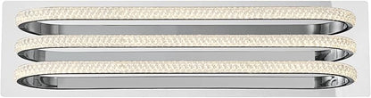 Possini Euro Design Possini Euro Diana 23 1/2" Wide Chrome LED Bathroom Vanity Light