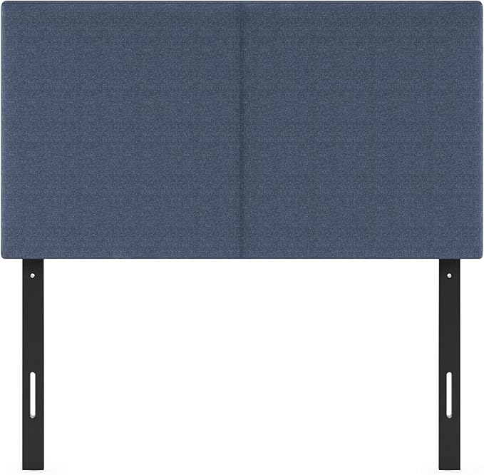 Furinno Roanne Upholstered Headboard, Twin, Denim