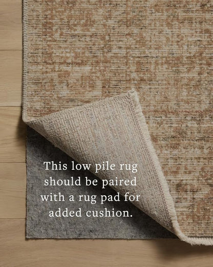 Loloi Amber Lewis Molly Collection MOL-08 Antique/Multi 5'-3" x 7'-9" Low Pile Area Rug