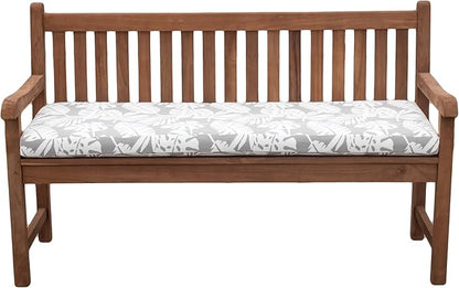 Tommy Bahama Bench Cushion, 50" X 19" X 2.5", Tropical Chrome