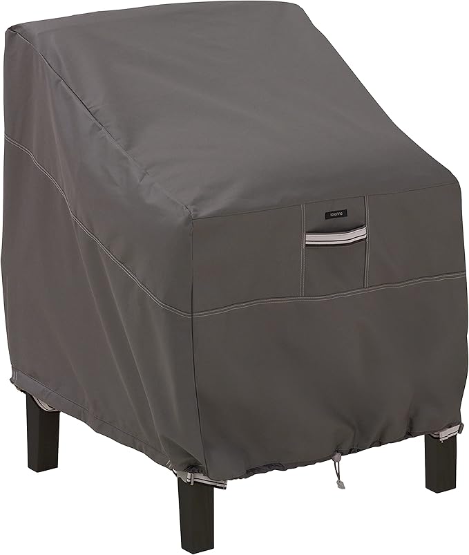 Classic Accessories Ravenna Water-Resistant 38 Inch Patio Lounge Chair Cover, Patio Furniture Covers