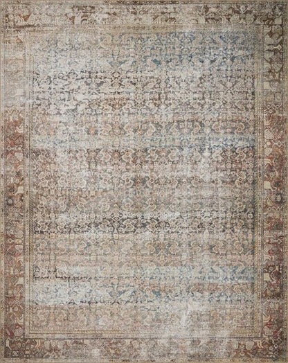 Loloi Amber Lewis Georgie Collection GER-09 Multi/Spice 5'-0" x 7'-6", .19" Pile Height, Area Rug