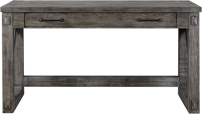 Martin Furniture Avondale Writing Desk Writing Table Wood Office Desk Gray (IMAE384G)
