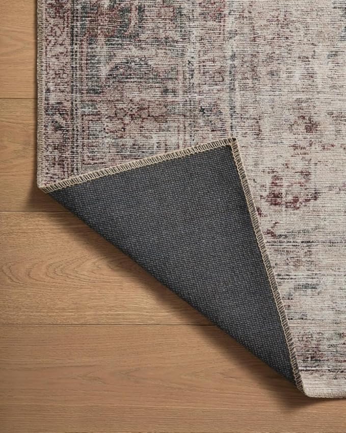 Loloi Amber Lewis Georgie Collection GER-08 Lagoon/Beige 2'-6" x 12'-0", .19" Pile Height, Runner Rug