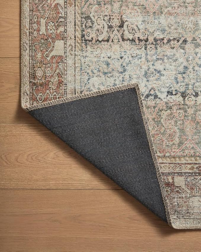Loloi Amber Lewis Georgie Collection GER-09 Multi/Spice 10'-0" x 14'-0", .19" Pile Height, Area Rug