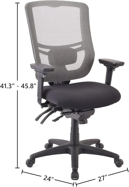 TEMPUR-Pedic Adjustable Task Chair, Black
