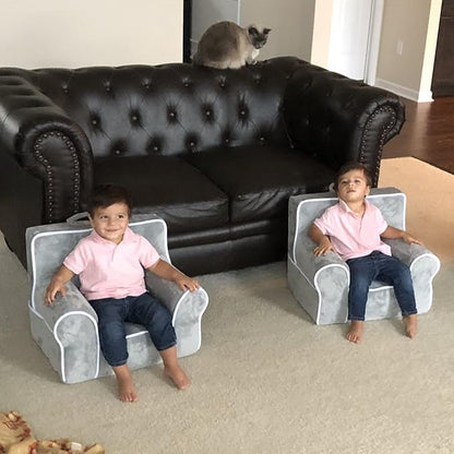 DIBSIES Personalized Creative Wonders Toddler Chair - Ages 1.5 to 4 Years Old (Princess Pink)