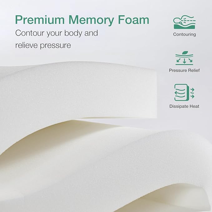 Novilla Full Mattress 6 inch,Bonnell Spring Hybrid Mattress for Spine Support & Cooling Comfort - Adaptive Foam Layer with Medium Firm - CertiPUR-US Certified for Youth/Guest Rooms