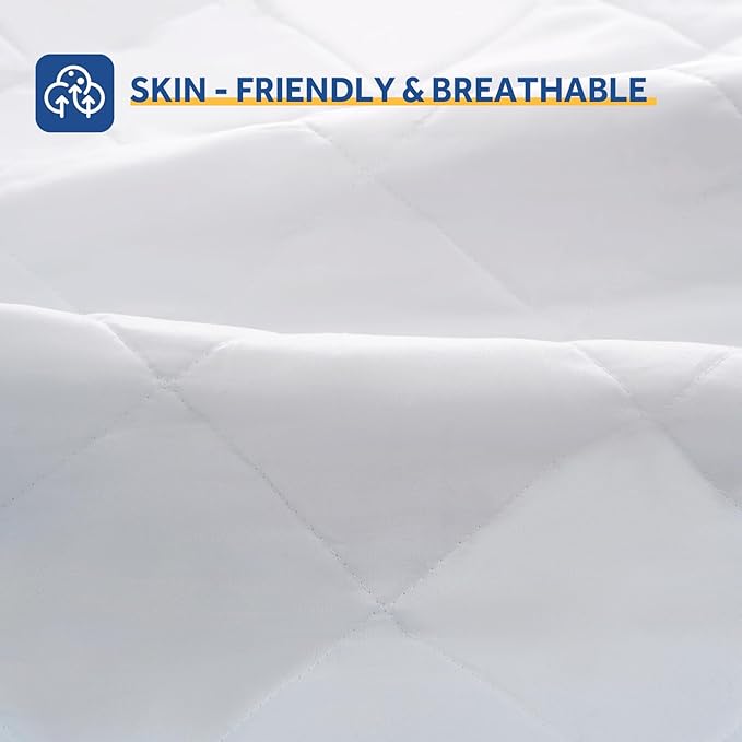 Sealy Heated Mattress Pad Full Size Single Control for Zone, 9 Heated Settings & 1-9 Hours Auto Shut Off, Luxury Quilted Bed Warmer with ETL Certified, Soft Extra-Cozy Fabric
