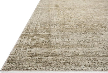 Loloi Amber Lewis Honora Collection HON-01 Khaki/Beige 2'-7" x 8'-0" Runner Rug
