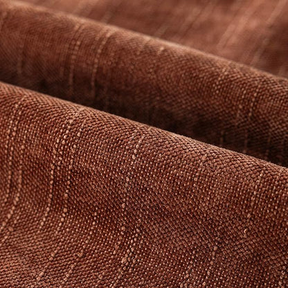 Foindtower Pack of 2 Soft Textured Chenille Throw Decorative Pillow Covers Square Accent Solid Cushion Cover Cozy Neutral Farmhouse Pillow Case for Couch Sofa Bedroom Living Room 26x26 Inch,Red Taupe