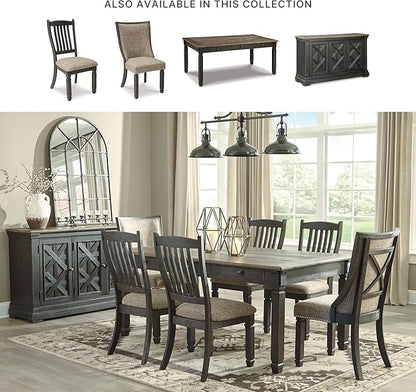 Signature Design by Ashley Tyler Creek 19.25" Dining Room Upholstered Chair, 2 Count, Antique Black