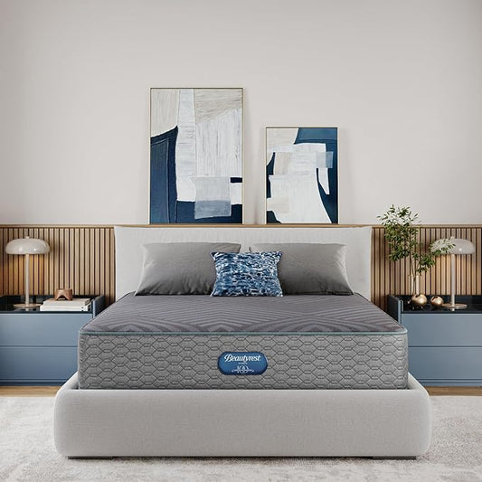 Beautyrest Days End Medium Firm 12" Hybrid Mattress - Twin XL - Cooling Tech, Supportive Durable Pocketed Coils, Pressure Relief, Motion Separation; 100 Night Sleep Trial and 10 Year Warranty