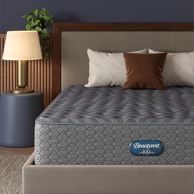 Beautyrest Days End Medium 14" Mattress - Twin - Cooling Tech, Supportive Durable Pocketed Coils, Pressure Relief, Motion Separation; 100 Night Sleep Trial and 10 Year Warranty