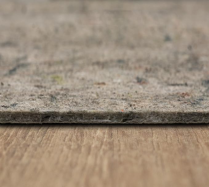 Mohawk Home 7' 6" x 10' Non Slip Grip Rug Pad 1/4 Thick Felt + Rubber Backing - Dual Surface Safe for All Floors