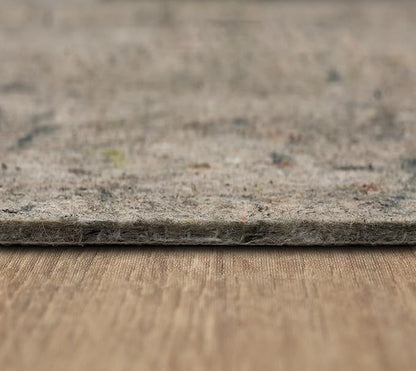 Mohawk Home 2' 6" x 9' 6" Non Slip Grip Rug Pad 1/4" Thick Dual Surface Felt Cushion + Rubber Gripper - Safe for All Floors
