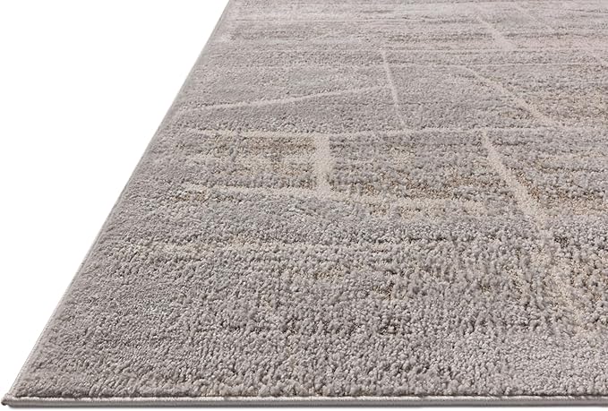 Loloi Amber Lewis Monty Collection MOT-07 Natural/Mist 2'-7" x 10'-0", .50" Pile Height, Runner Rug