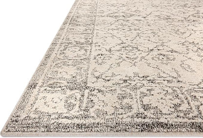 Loloi Magnolia Home by Joanna Gaines Gigi Collection GIG-02 Ivory/Stone 2'-7" x 7'-6" Runner Rug
