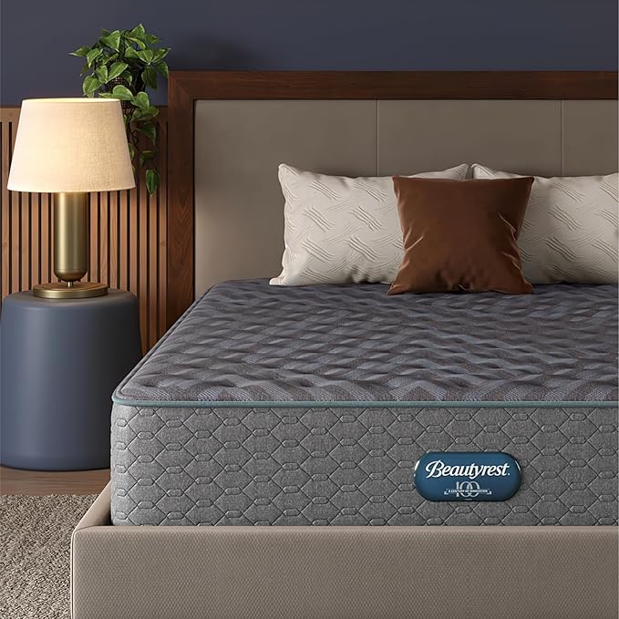 Beautyrest Days End Extra Firm 13.25" Mattress - Twin XL - Cooling Tech, Supportive Durable Pocketed Coils, Pressure Relief, Motion Separation; 100 Night Sleep Trial and 10 Year Warranty