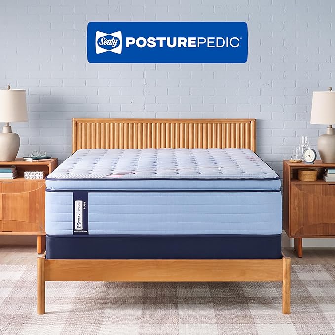 Sealy Posturepedic® Plus Glenshaw 15" Soft Pillowtop Innerspring Mattress - California Twin