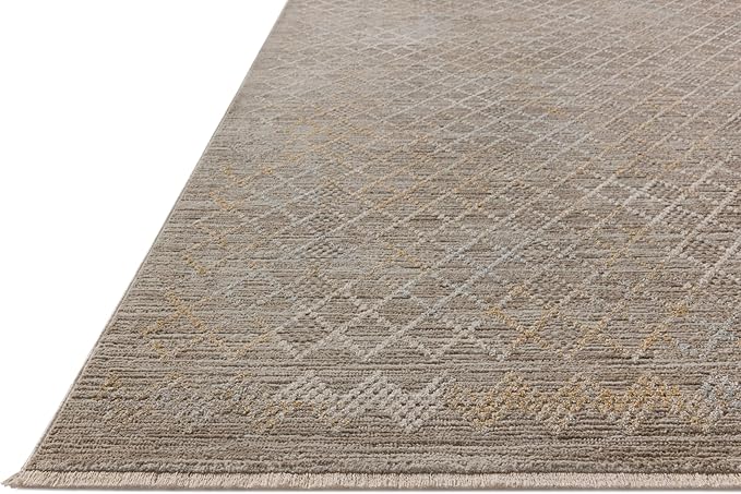 Loloi Amber Lewis Cali Collection CIL-03 Taupe/Multi 9'-6" x 13', .25" Pile Height, Area Rug