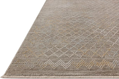Loloi Amber Lewis Cali Collection CIL-03 Taupe/Multi 9'-6" x 13', .25" Pile Height, Area Rug