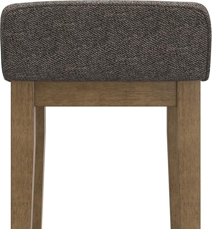 Hillsdale Furniture Maydena Wood Counter Height Stool, Brushed Gray