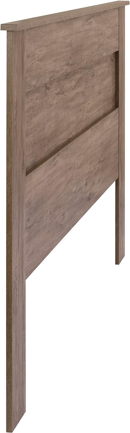 Prepac Stylish Flat Wood Panel Headboard for King Size Beds, Simplistic Wooden King Headboard 2.25" D x 81" W x 48" H, Drifted Gray, DHFK-1301-1