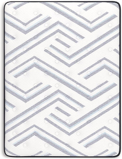 Signature Design by Ashley King Size Stack 12 Inch Hybrid Medium Plush Cooling Gel Infused Memory Foam Mattress for Pressure Relief, Fiberglass Free, Mattress in A Box