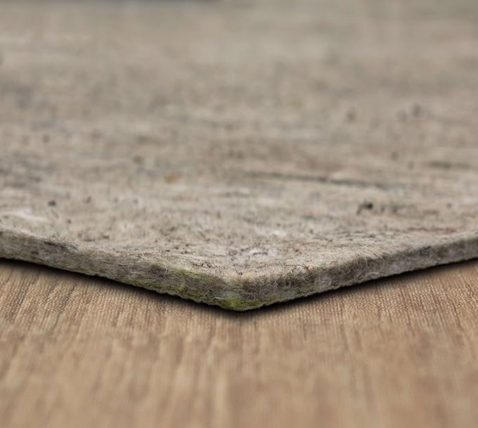Mohawk Home 2' x 3' Non Slip Grip Rug Pad 1/4" Thick Dual Surface Felt Cushion + Rubber Gripper - Safe for All Floors