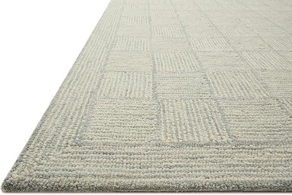 Loloi Chris Loves Julia Francis Collection FRA-03 Silver/Sky 11'-6" x 15' Area Rug
