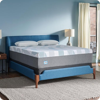 Sealy Dreamlife 14” Foam Mattress-in-a-Box, California King, SealyComfort Gel Memory Foam, SealySupport Transition Foam, Machine Washable Cover