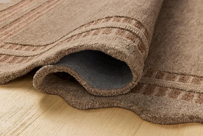 Loloi Chris Loves Julia Scottie Collection SCO-01 Mocha/Clay 8'-6" x 11'-6", .87" Pile Height, Area Rug