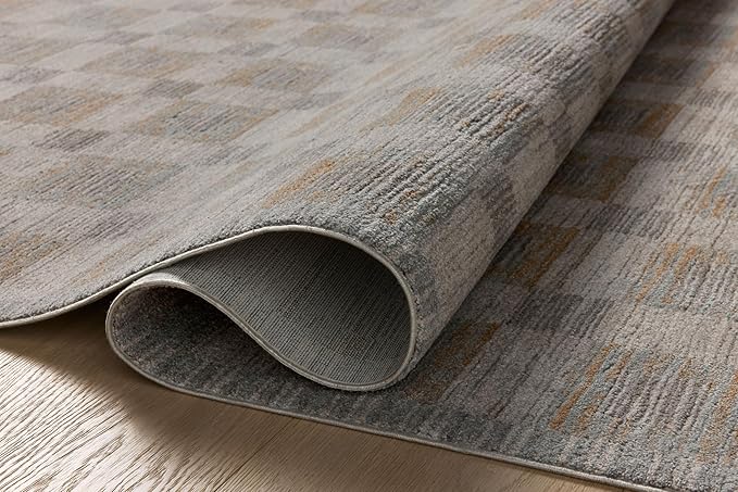 Loloi Amber Lewis Cali Collection CIL-07 Mist/Wheat 6'-7" x 9'-2", .25" Pile Height, Area Rug