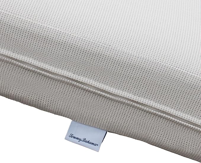 Tommy Bahama Deep Seating Lounge Cushion, 24" X 24" X 4", Bamboo Bay Bone