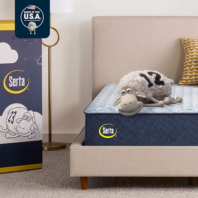 Serta Sleeptrue Firm 12" Full Memory Foam Mattress in a Box, Cooling, Breathable, and Pressure Relieving - 100 Night Trial, CertiPUR-US Certified and 10 Year Limited Warranty
