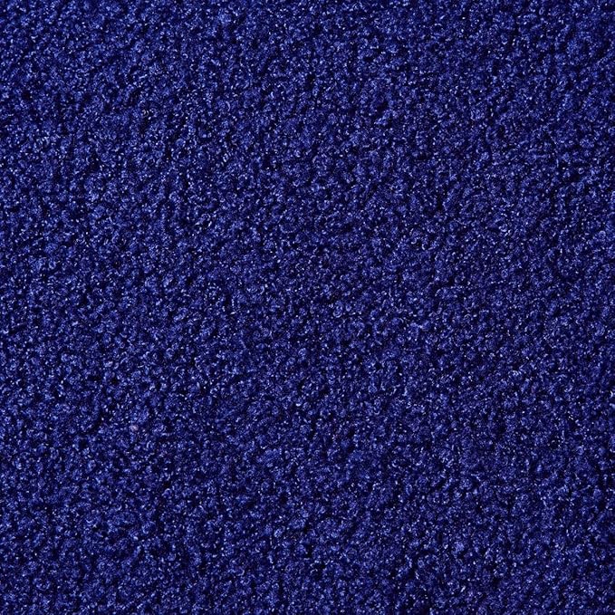 24KF Middle Century Upholstered Foldable Headboard, Modern Boucle Teddy Fabric Queen/Full Headboard 6033-Q-Navy