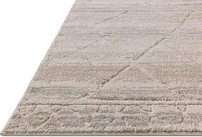 Loloi Amber Lewis Monty Collection MOT-02 Ivory/Natural 2'-7" x 8'-0", .50" Pile Height, Runner Rug
