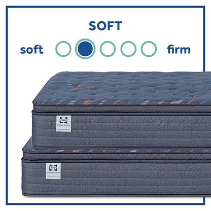 Sealy Warner 14" Soft Pillowtop Innerspring Mattress - King