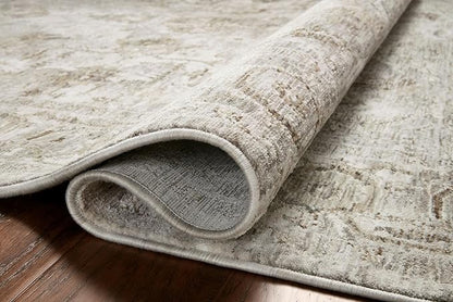 Loloi Amber Lewis Honora Collection HON-06 Grey/Taupe 2'-0" x 3'-4" Accent Rug