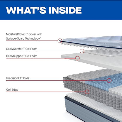 Sealy Posturepedic® Fayette 13" Soft Tight Top Innerspring Mattress - Twin