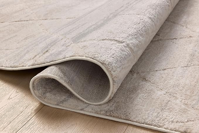 Loloi Amber Lewis Monty Collection MOT-02 Ivory/Natural 2'-7" x 8'-0", .50" Pile Height, Runner Rug