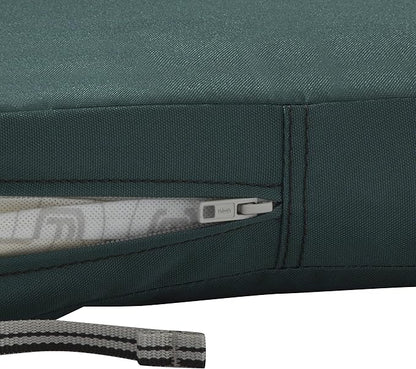 Classic Accessories Ravenna Water-Resistant 48 x 18 x 3 Inch Outdoor Bench/Settee Cushion, Patio Furniture Swing Cushion, Mallard Green