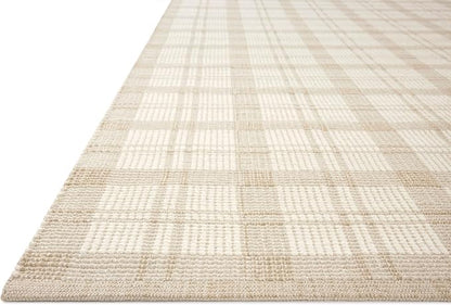 Loloi Magnolia Home by Joanna Gaines Ryder Collection RYD-01 Beige/Ivory 9'-3" x 13' Area Rug